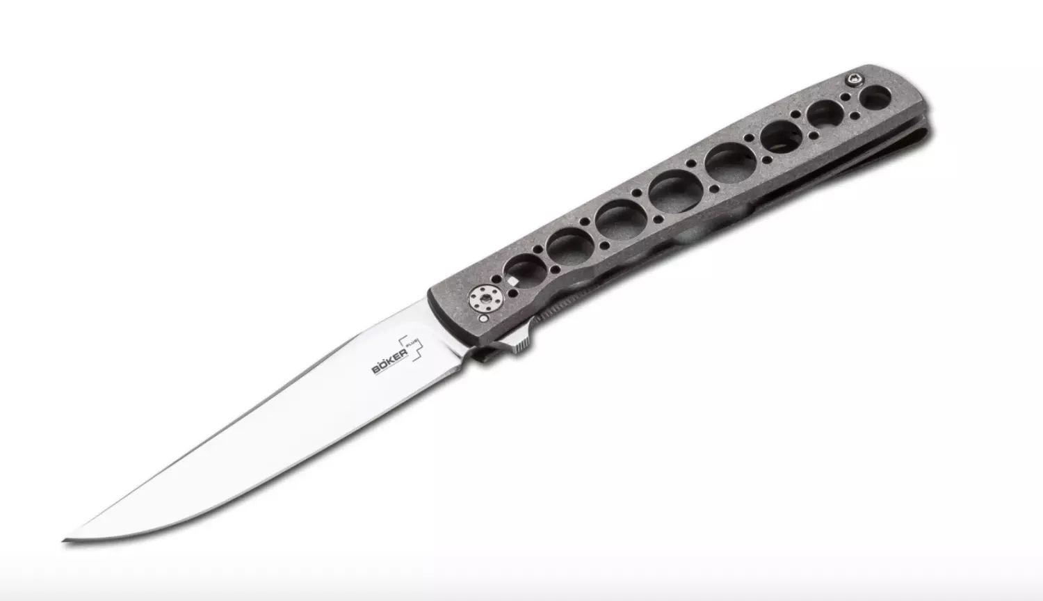 Boker Knives Boker Plus 01BO730 Urban Trapper Grey Titanium Flipper