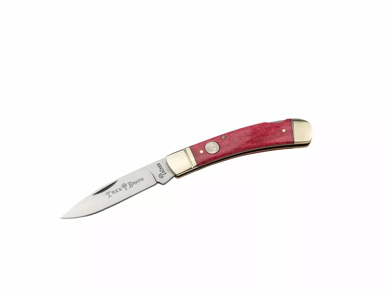 Boker Manufaktur Traditional Series 2.0 Gentleman’s Lockback Pocket Knife, Red Smooth Bone Scales, 2.95″ D2 Blade(s)