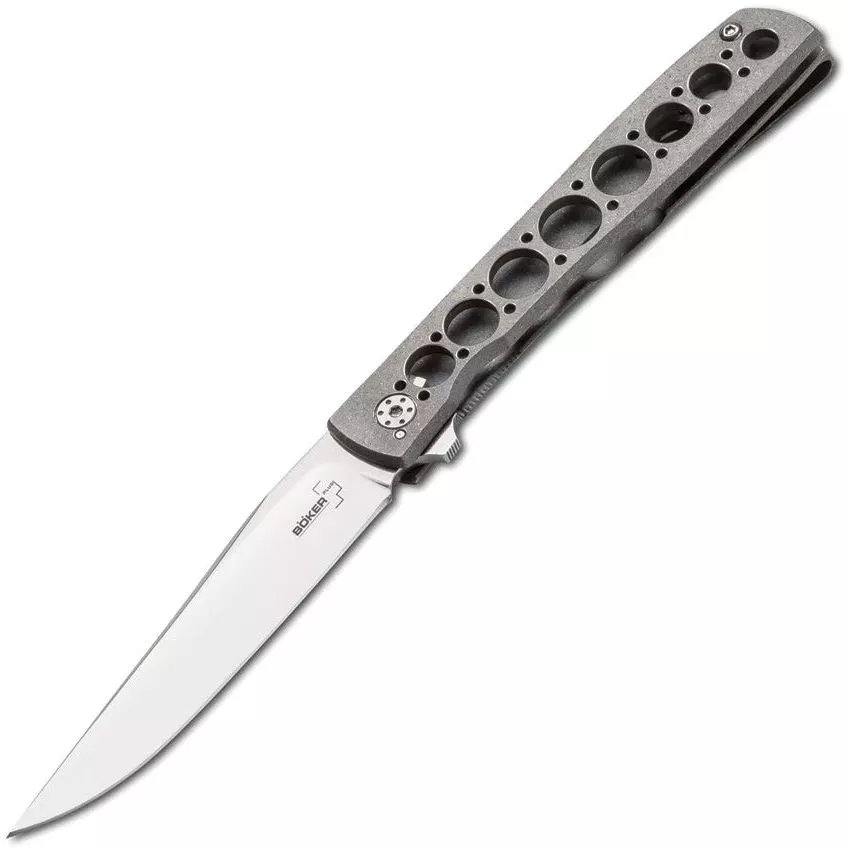 Boker Plus 01BO730 Urban Trapper Framelock Folding Pocket Knife With Titanium Handle