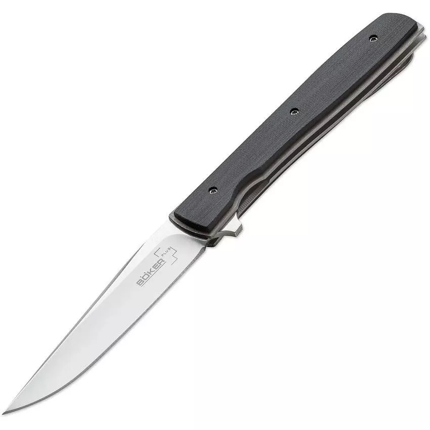Boker Plus 01BO732 Urban Trapper Folding Pocket Knife With Black G-10 Handle