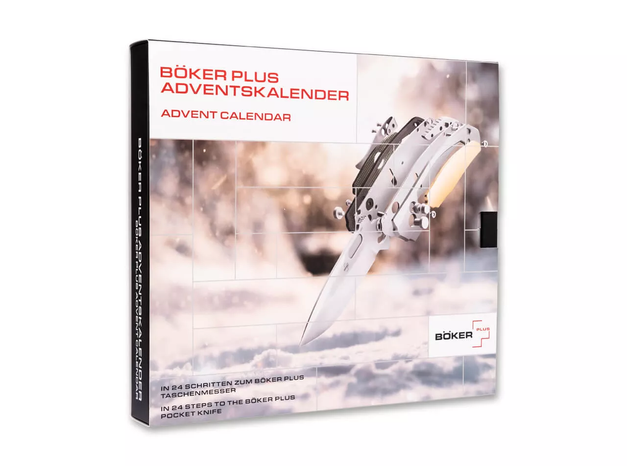 Boker Plus Advent Calendar Aphex Mini EDC Folding Knife, D2 Drop Point Blade, Manual Flipper W/ Clip (Limited Edition) (Out Of Production)