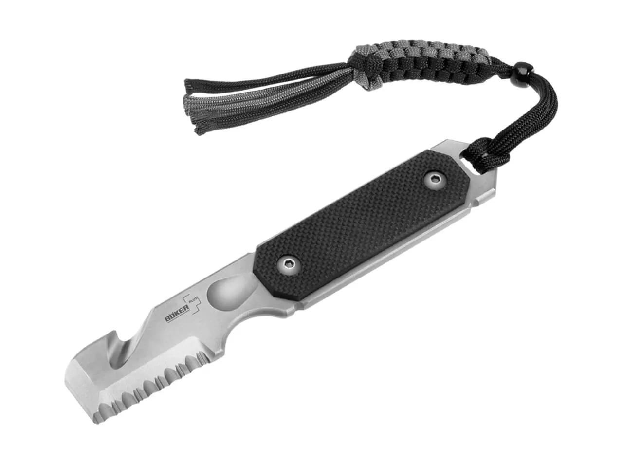 Boker Plus Cop Tool Multifunctional Knife 1.75″ Bead Blast Blade, G10 Handles (Out Of Production)