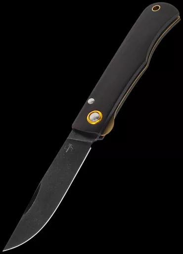 Boker Plus Rusticus All Black Medium Folding Knife