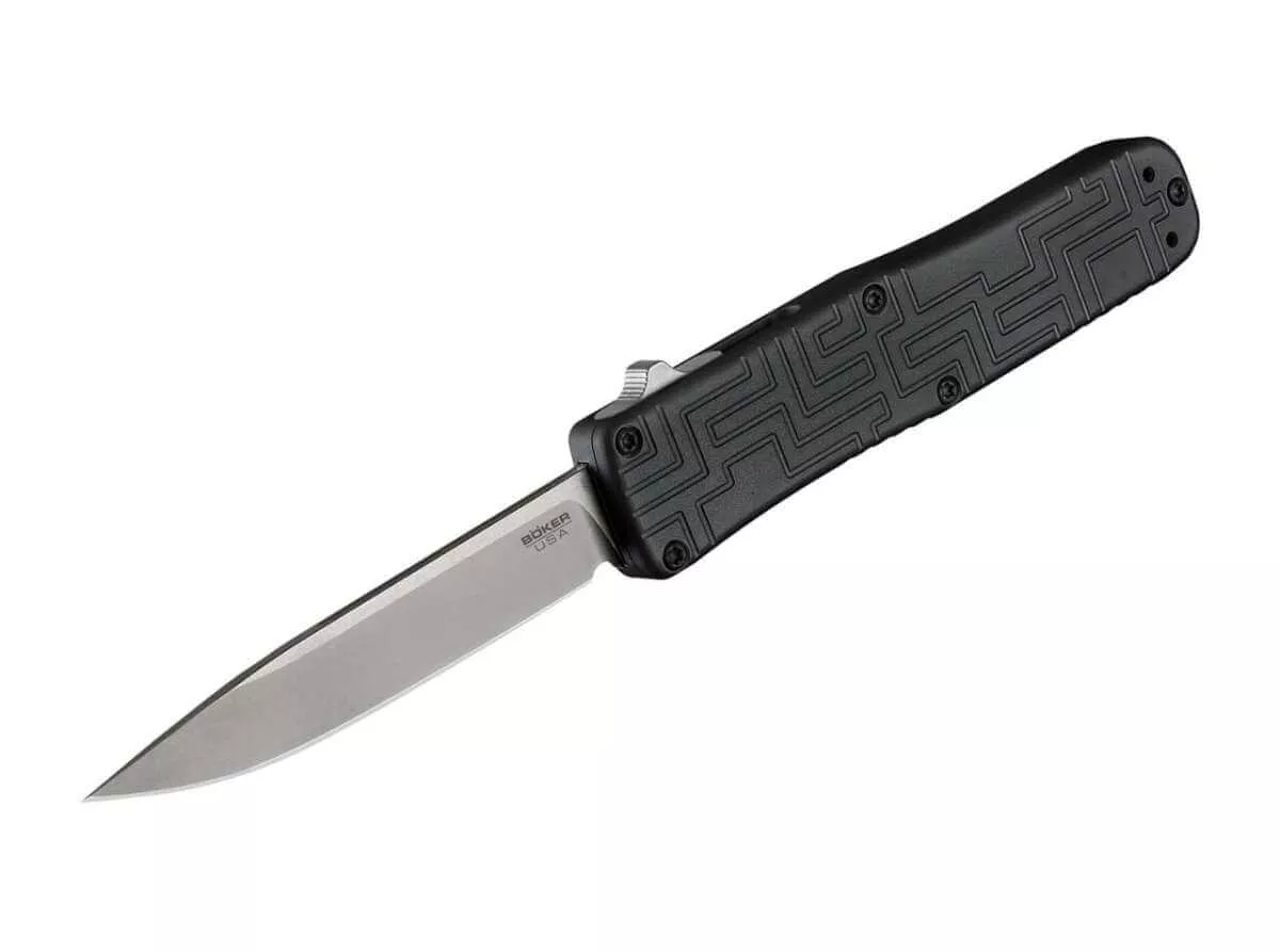 Boker Plus Stonewash OTF Out the Front Knife