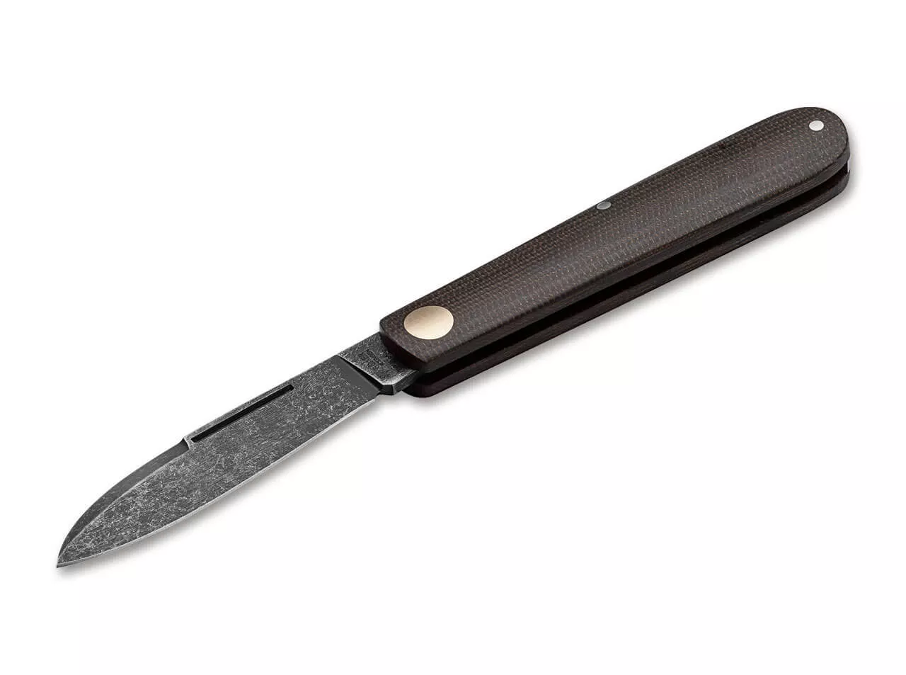 Boker Solingen Barlow Slip Joint Folding Knife 2.5″ Carbon Blade, Prime EDC Green Micarta (Out Of Production)