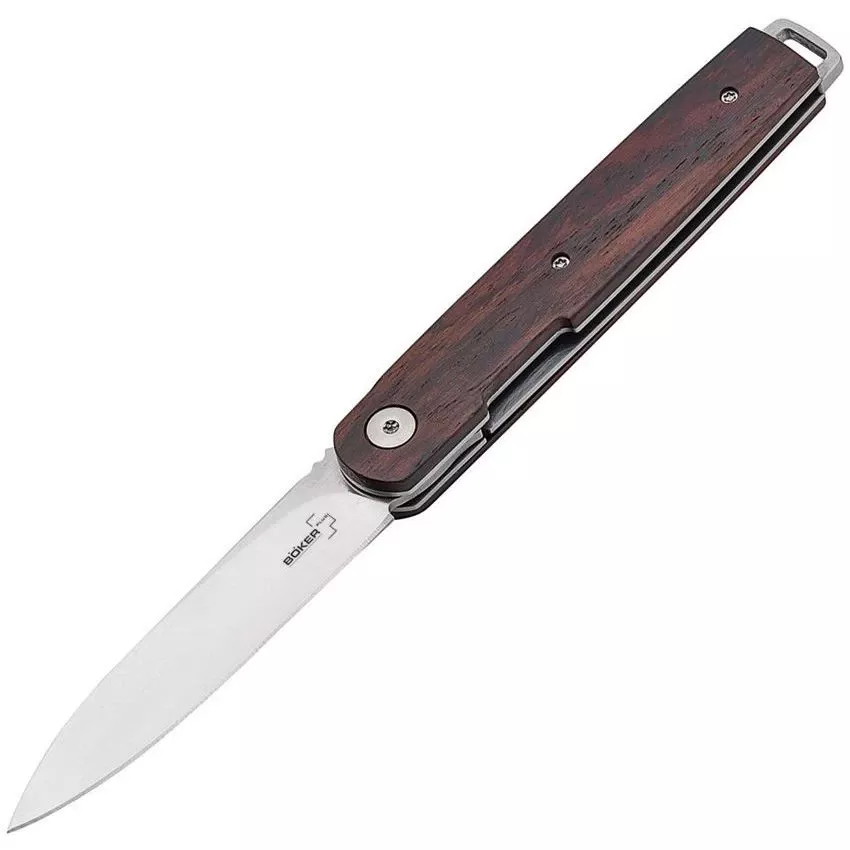 Boker Tree Brand Knives 01BO080 LRF Linerlock Knife Cocobolo