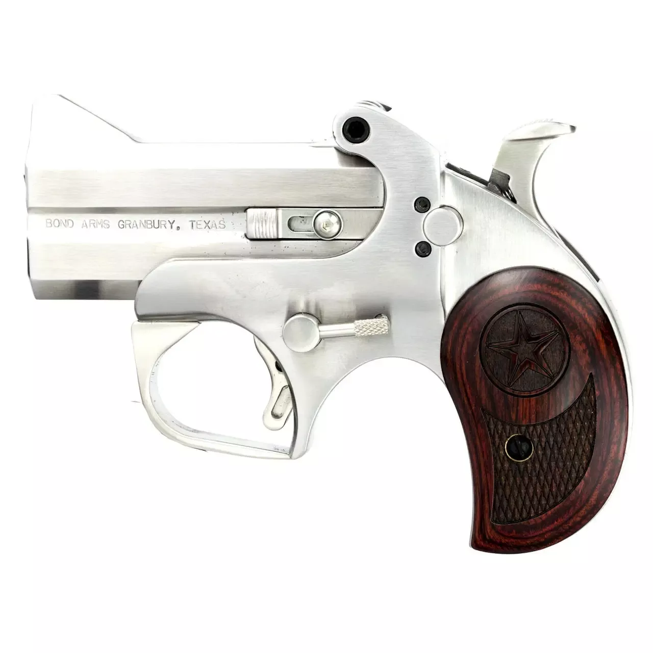 Bond Arms Texas Defender Pistol Stainless 357 Mag 3″