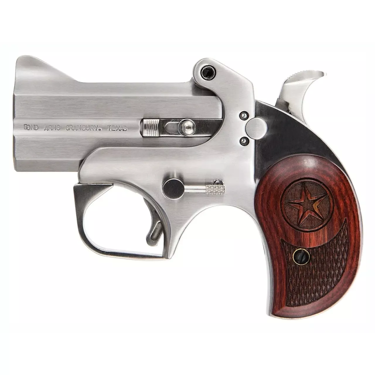 Bond Arms Texas Defender Pistol Stainless 45 Colt 3″