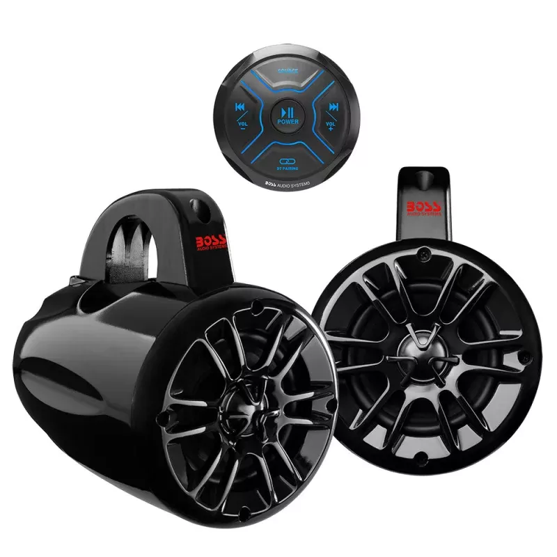 Boss Audio MG150T.4 Kit w/MGR150B2 MRWT40 Speakers