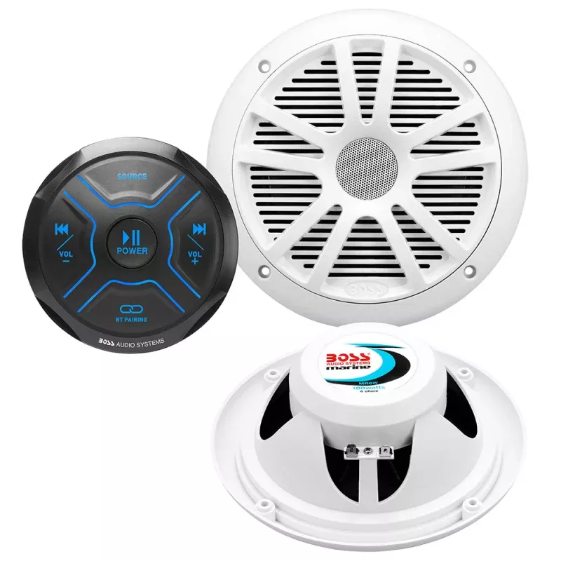 Boss Audio MG150W.6 Kit w/MGR150B2 MR6W Speakers