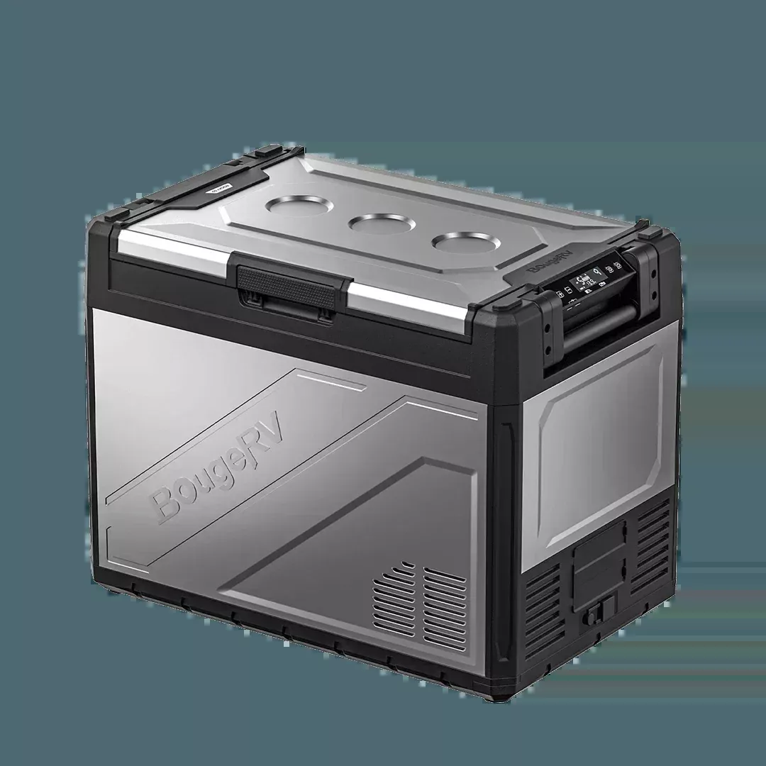 BougeRV Rocky 55QT Dual Zone 12V Portable Fridge