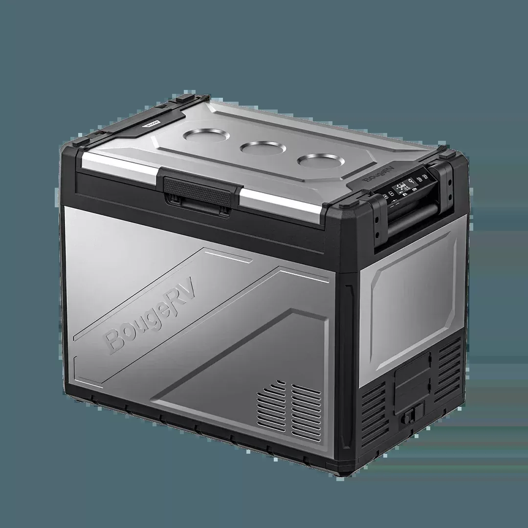 BougeRV Rocky 69QT Dual Zone 12V Portable Fridge
