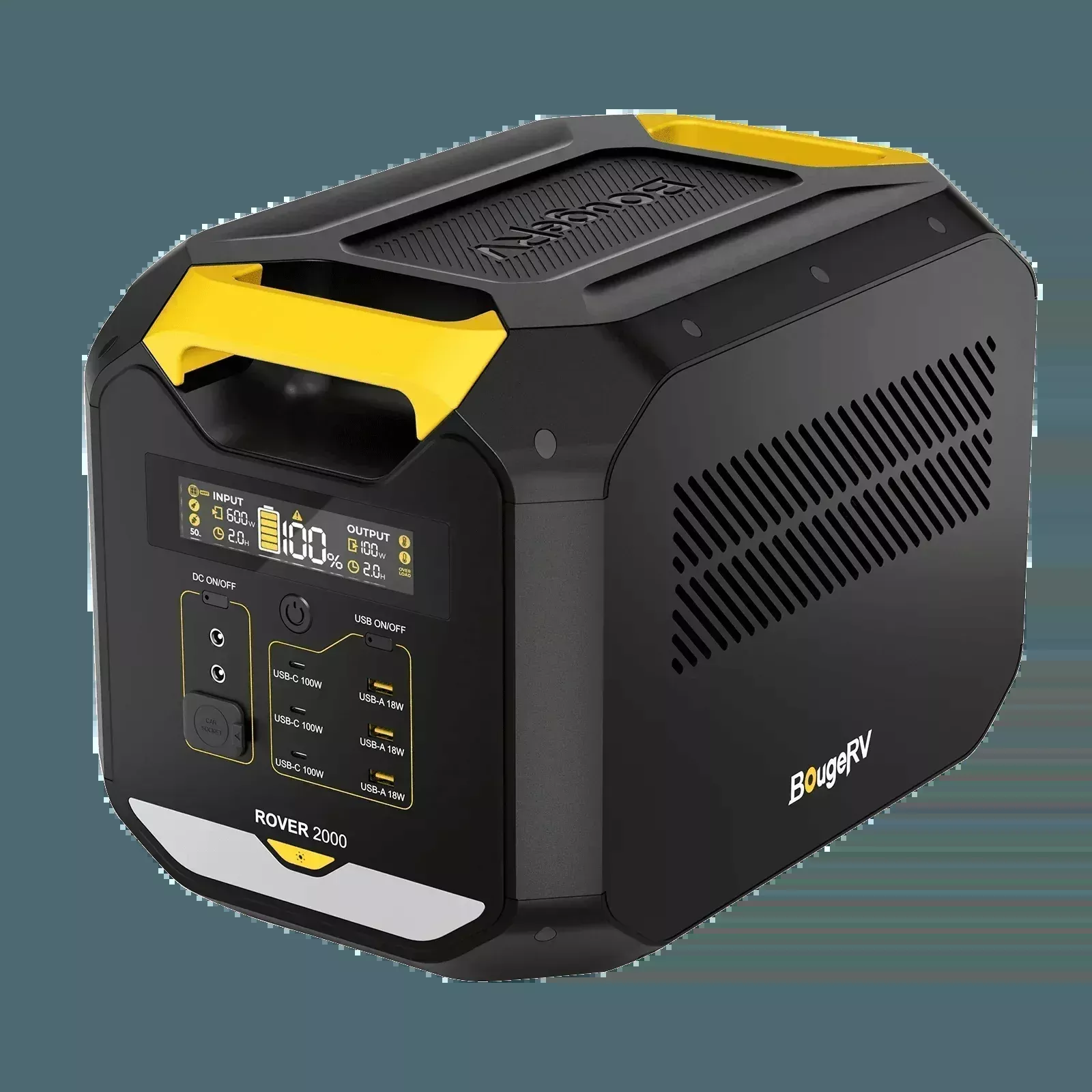 BougeRV ROVER2000 Semi-Solid State Portable Power Station 2008Wh