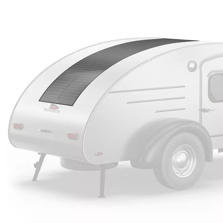 BougeRV Yuma 200W CIGS Thin-film Flexible Solar Panel for Teardrop Camper (SC)