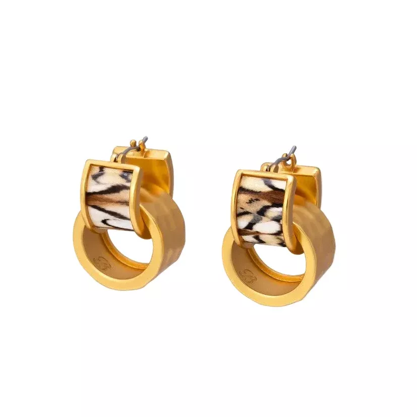 Brackish Michelle Double Hoop Earrings