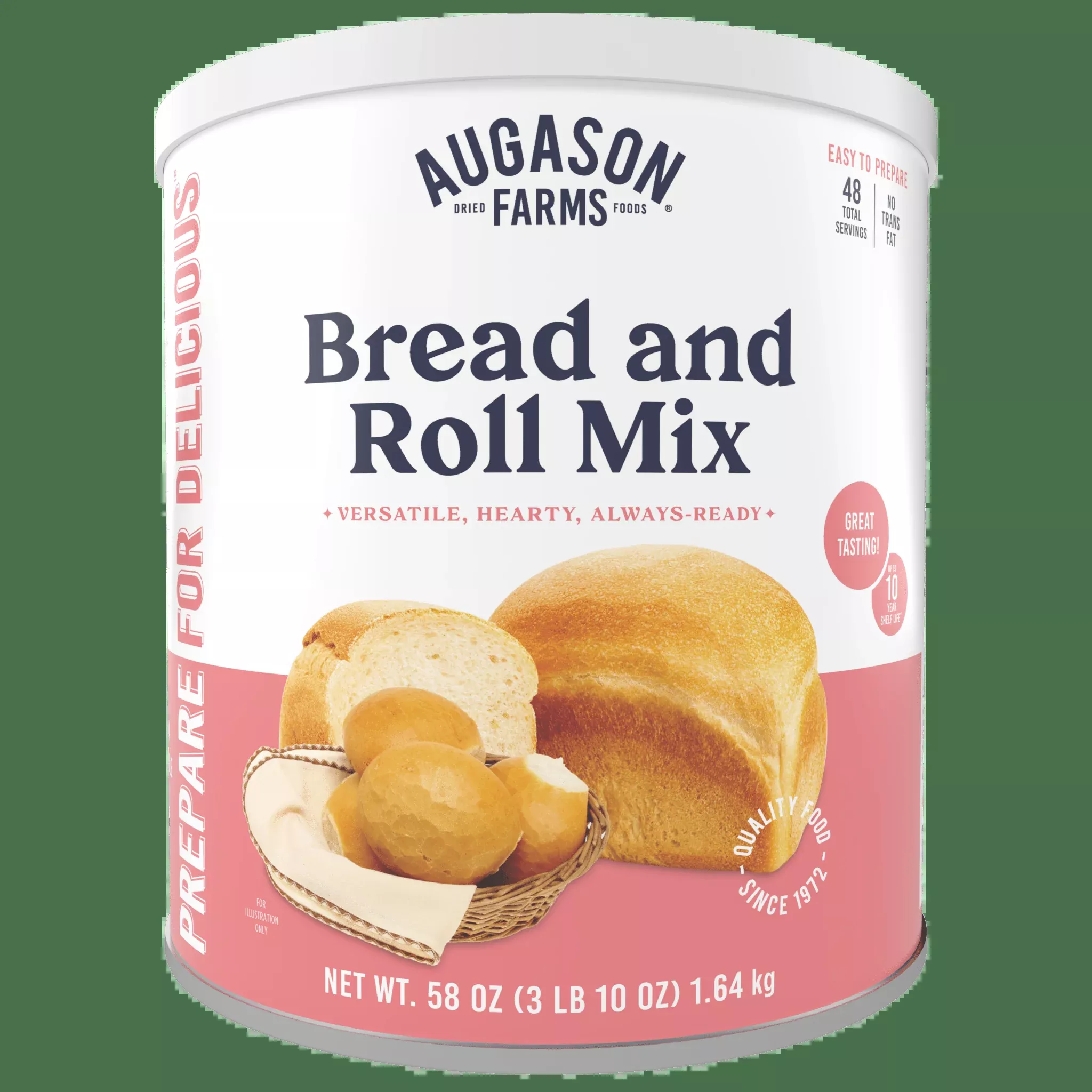 Bread and Roll Mix Can, 48 Servings