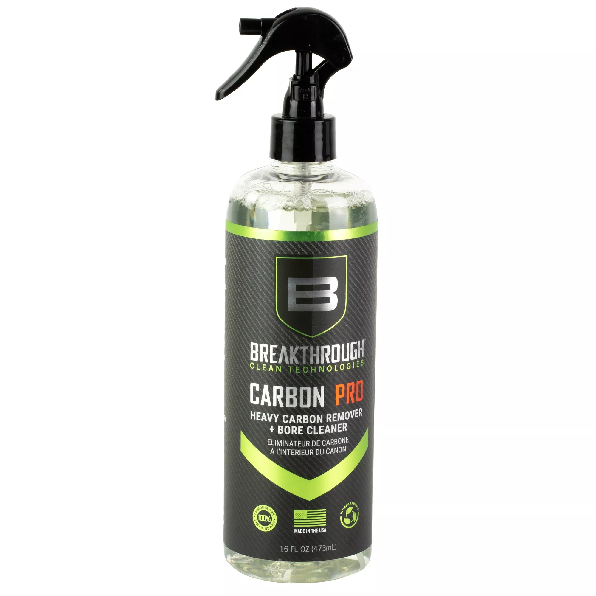 Breakthrough Clean Technologies Carbon Pro Bore Cleaner, 16 oz Trigger Spray, Heavy Carbon Remover BTCPRO-16OZ