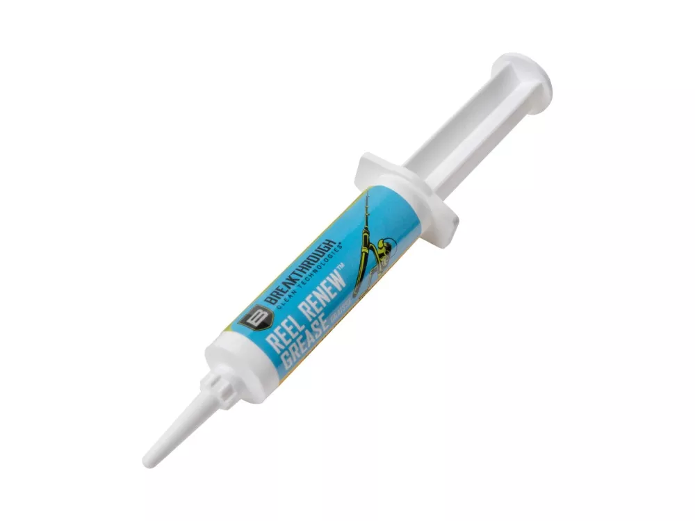 Breakthrough High-Performance Reel Renew Grease Lubricant, 12cc Syringe