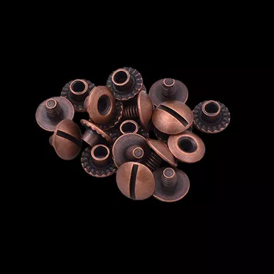 Brisa Chicago Rivets Open Antique - 10 Pack