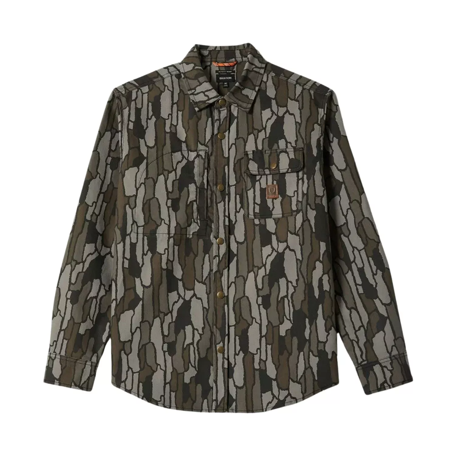 Brixton Men’s Builders Stretch Long Sleeve Over Shirt