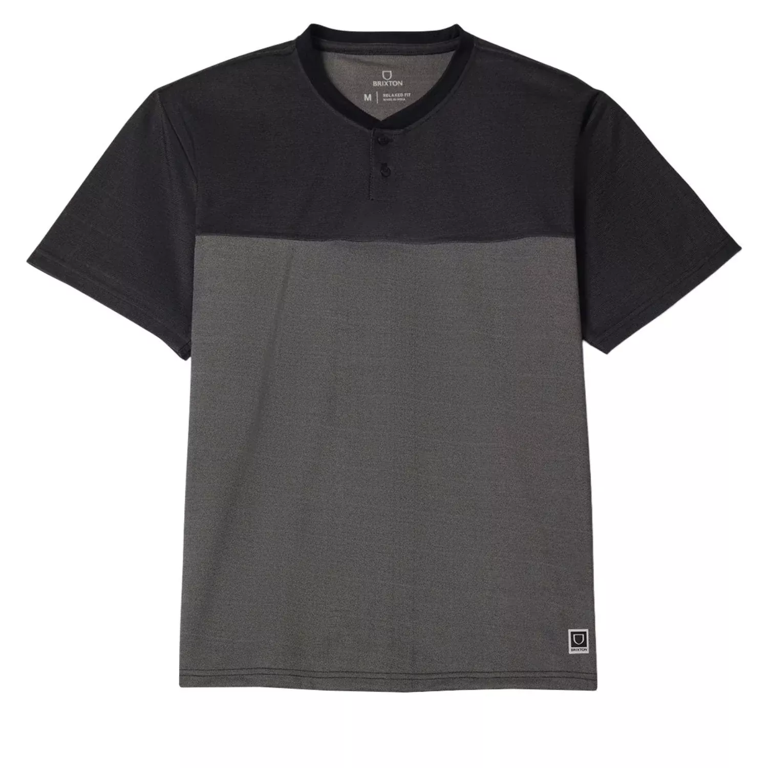 Brixton Men’s Journey Short Sleeve Henley