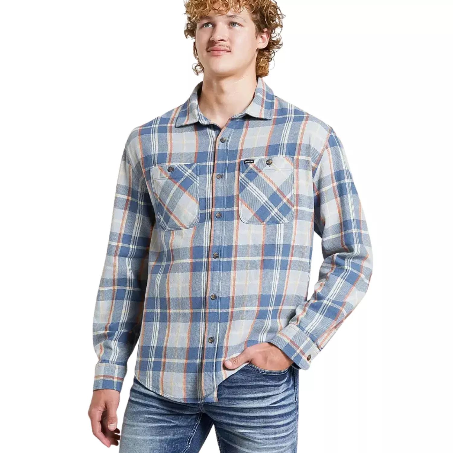 Brixton Mens Vintage Flannel Collection