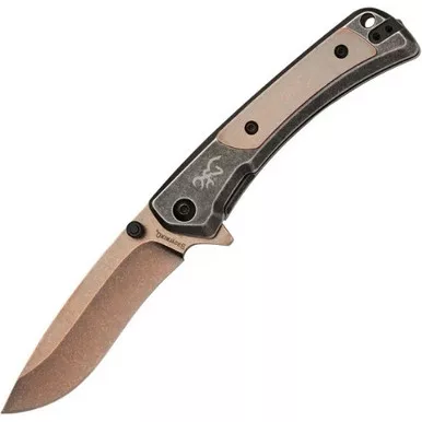 Browning Jericho Copper Wash D2 Framelock Knife
