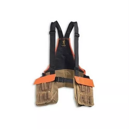 Browning Pheasants Forever Strap Vest, Field Tan/ Orange