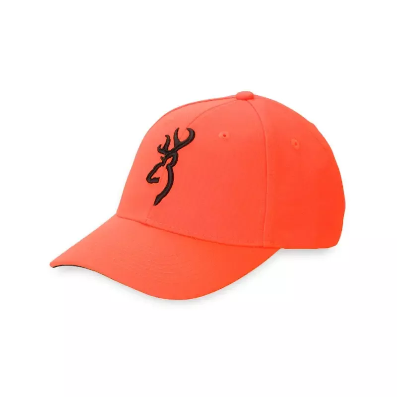 Browning Safety Cap w/ 3D Buckmark Blaze