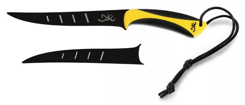 Browning White Water Filet Knife - Yellow