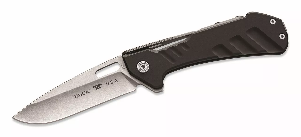 Buck Knives 830 Marksman BOS 154CM Folding Knife W/ Clip 830Bks