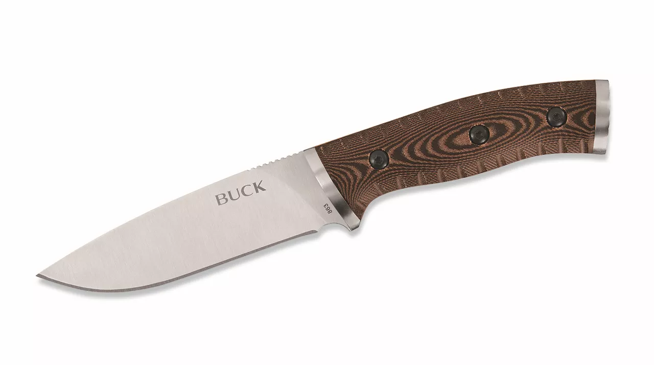Buck Knives 863 Selkirk Fixed Blade Survival Knife W/ Fire Starter & Sheath