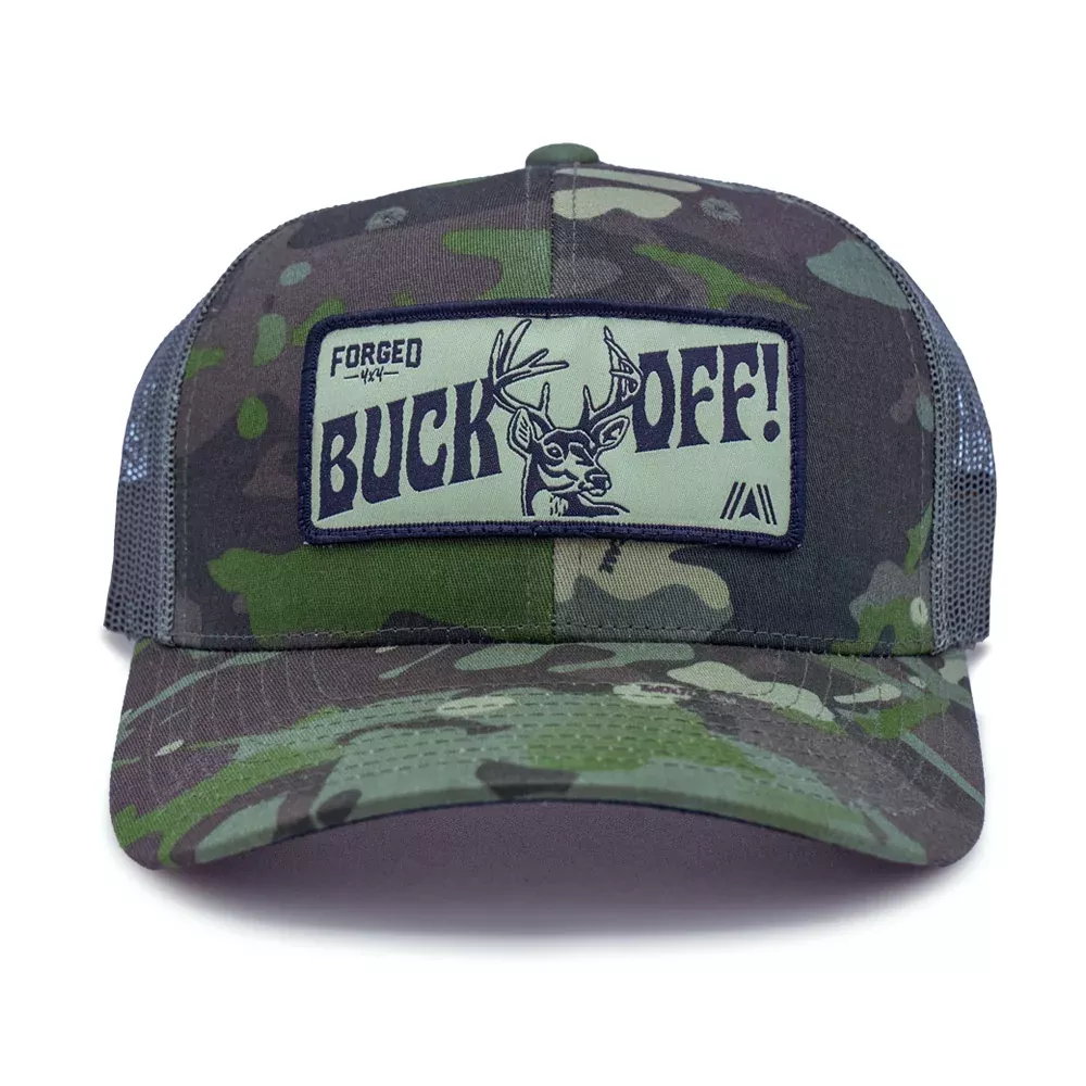 Buck Off Patch Hat Flexfit