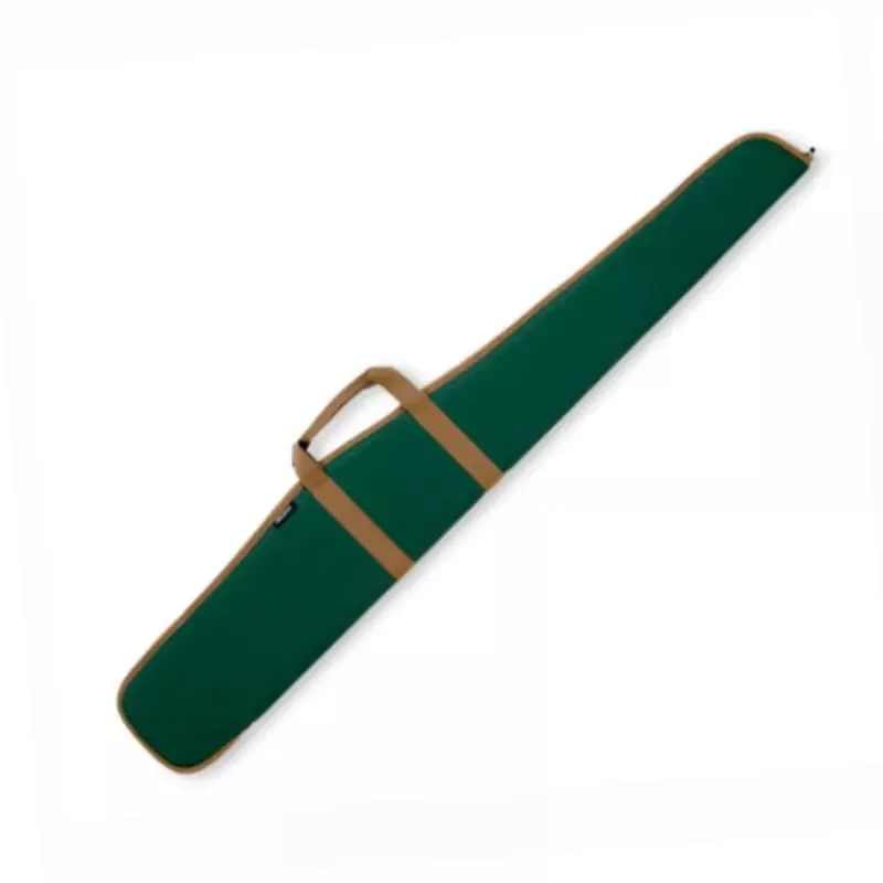 Bulldog Cases & Vaults Pitbull Shotgun Case Green/Camel Trim 52″