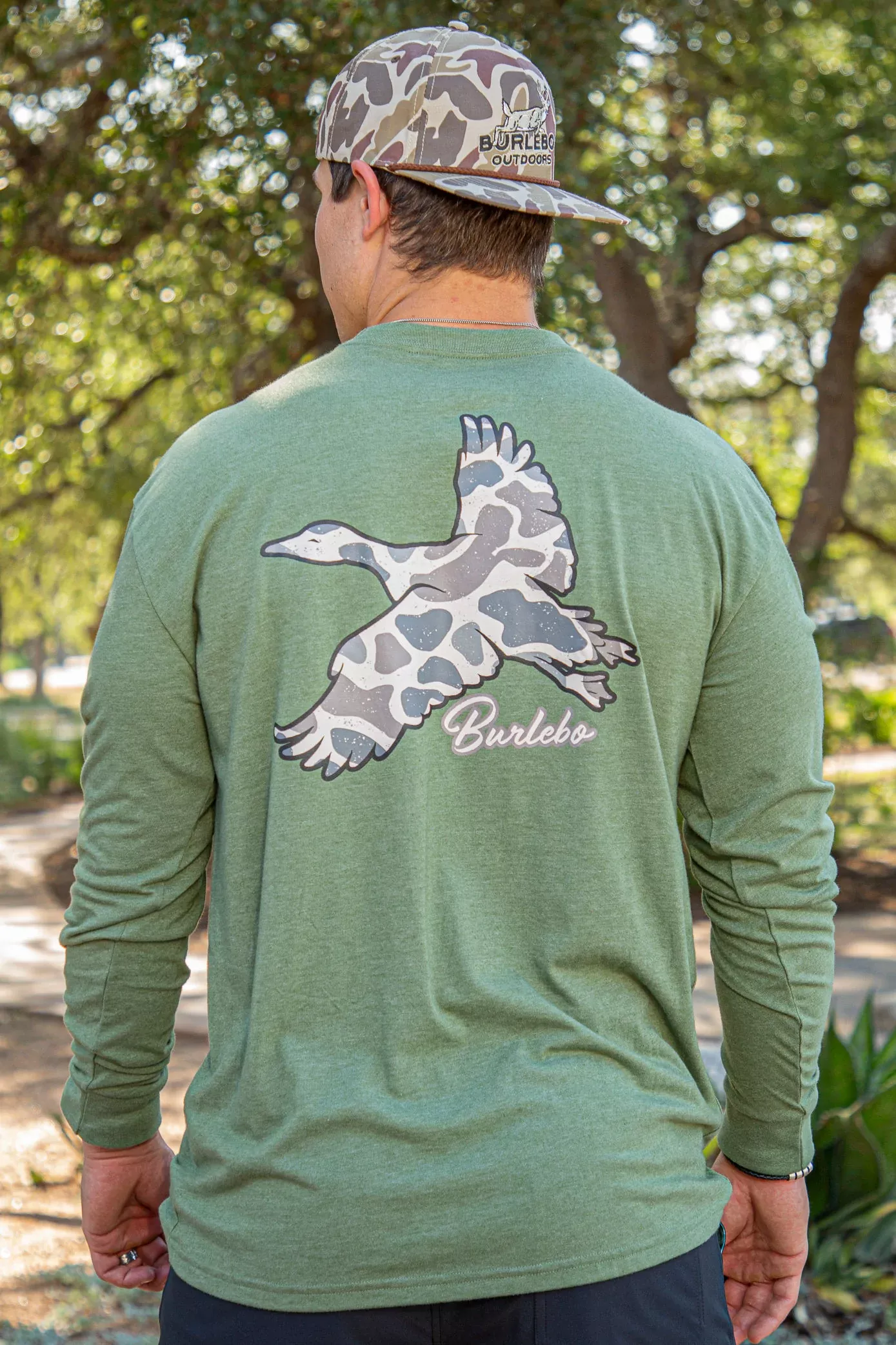 Burlebo Flying Duck Camo L/S Shirt
