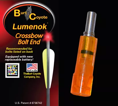 Burt Coyote Lumenok Crossbow Bolt End #E2219F