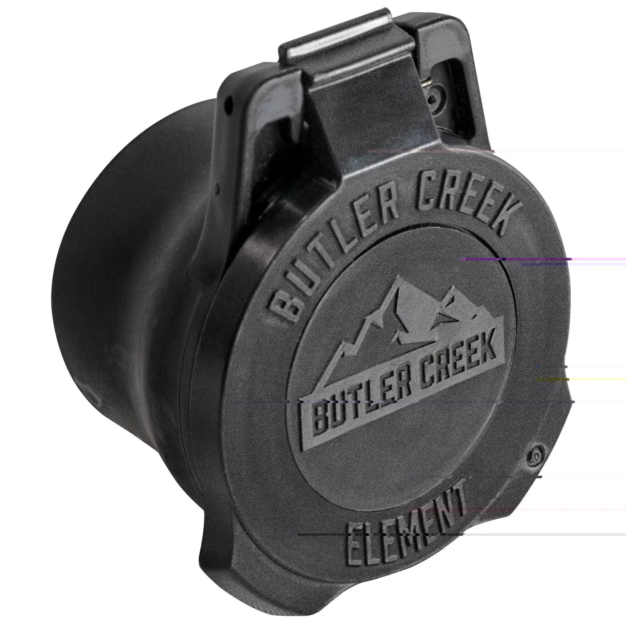 Butler Creek Element Objective Scope Cap, Modular Multi-Fit Lens Cover with Printable Data Disk
