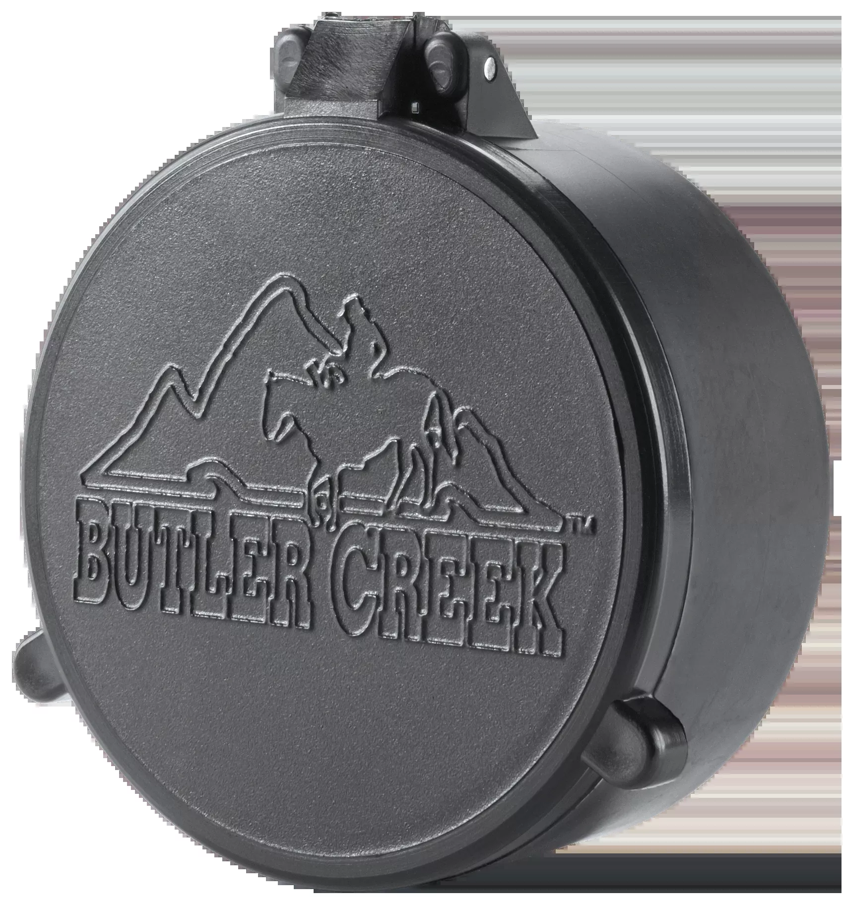 Butler Creek Flip-Open Objective Scope Cover, Size 51 (65.40 mm) Black Polymer – 30510