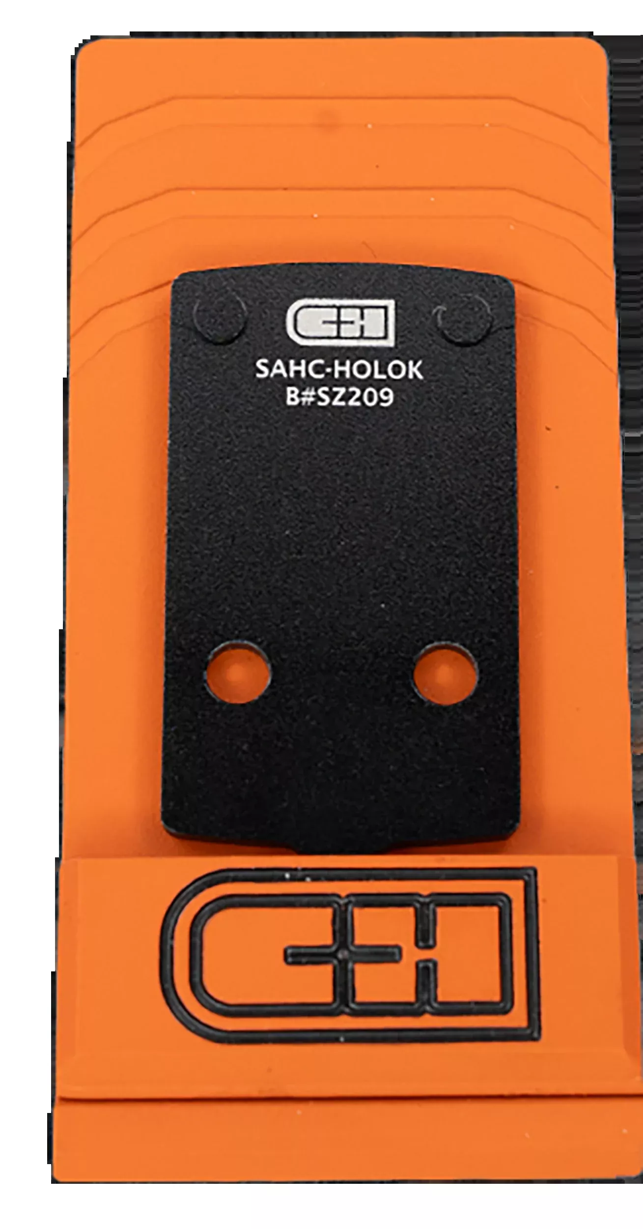 C&H Precision Hellcat Shield RMSc Adapter Plate for Holosun 407K/507K, Black Anodized — SAHCHOLOK