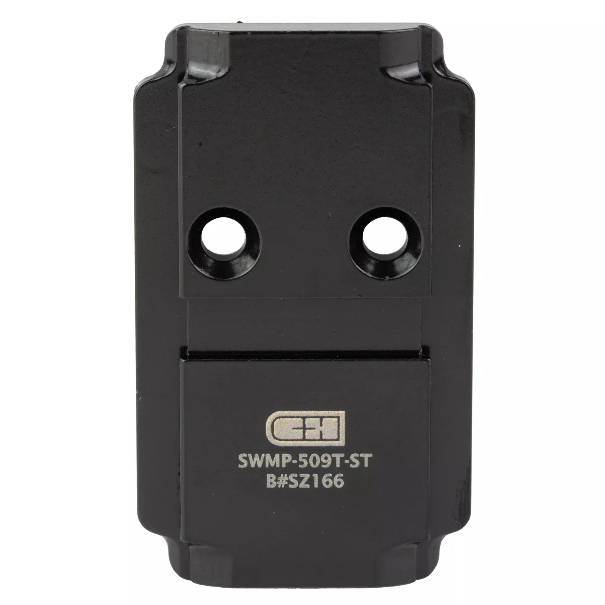C&H Precision Weapons M&P CORE 2.0 to Holosun 509T Optic Adapter Mount, Black — SWMP-509T-ST