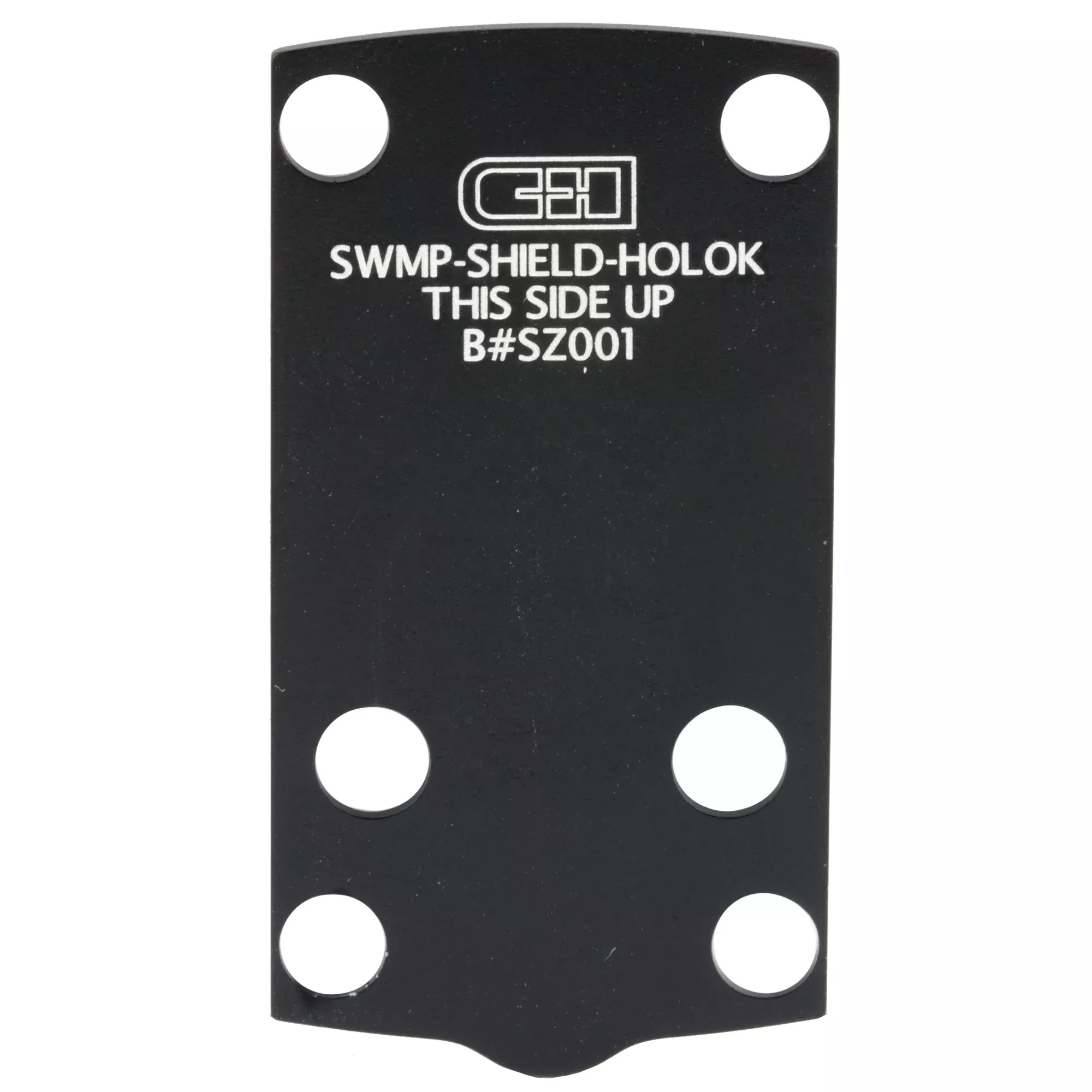 C&H Precision Weapons Smith & Wesson M&P Shield Plus Optic Plate for Holosun 407K/507K, SWMP-HOLOk-SHIELD-PLUS
