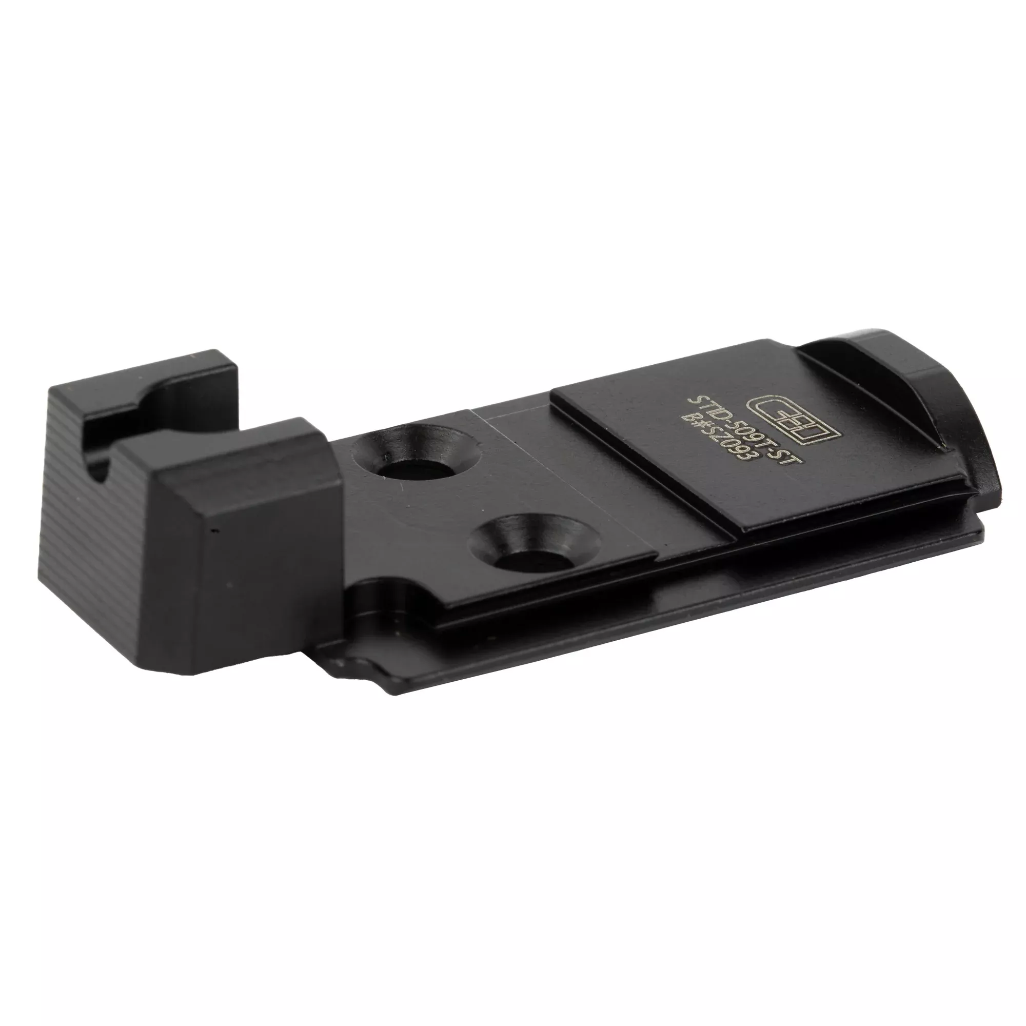 C&H Precision Weapons Staccato DUO Optics Adapter Plate for Holosun 509T, Anodized Black — STID-509T-ST