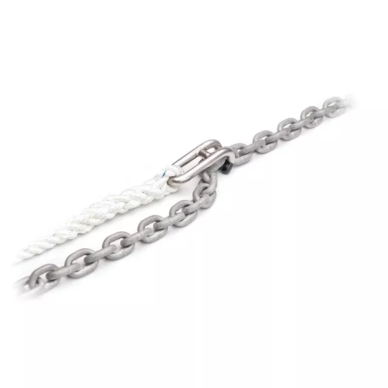 C. Sherman Johnson Captain Hook Chain Snubber Large Snubber Hook f/3/81/2 Chain w/15 of 5/8 3 Strand Nylon