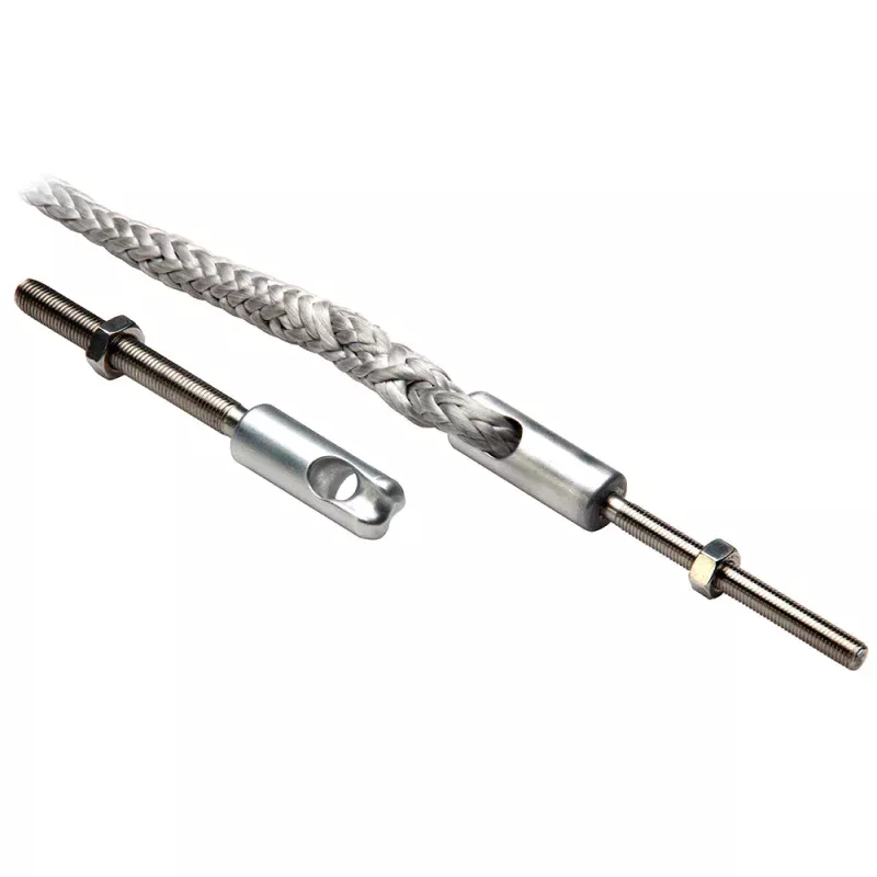 C. Sherman Johnson Splice Eye w/Threaded Stud: 5/16 -24 x 2-1/2 LH w/Splice Eye