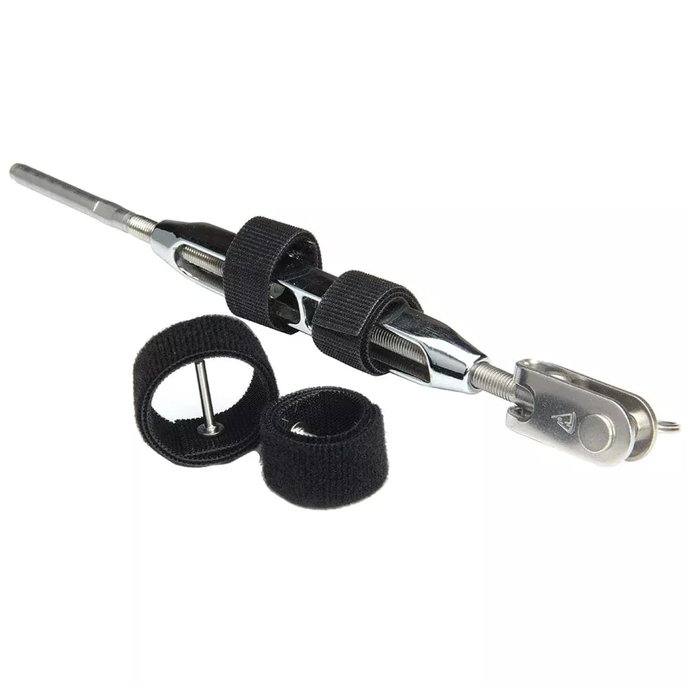 C. Sherman Johnson Wrap Pins Hook & Loop Pin Locking Devices for Open Body Turnbuckles 7/16″ & 1/2″ – 2-Pack