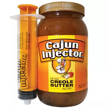 Cajun Injector Creole Butter Marinade With Injector 16 Oz.
