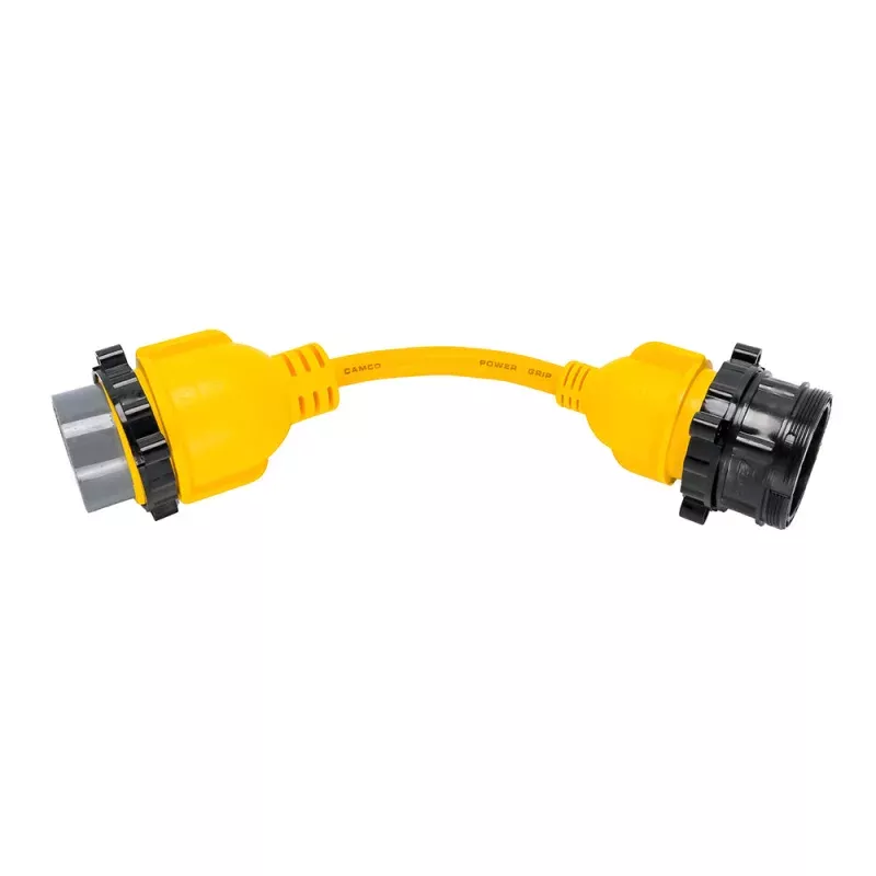 Camco 50AM/30AF Power Grip Marine 12 Locking Adapter – M-Lock/F-Locking Adapter