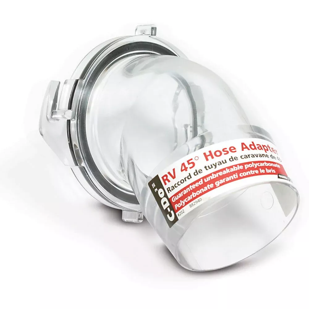Camco C-Do2 45 Degree Sewer Hose Adapter