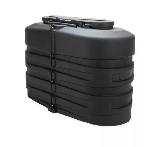 Camco Double RV Propane Tank Cover, 20 lb, Black• 50502