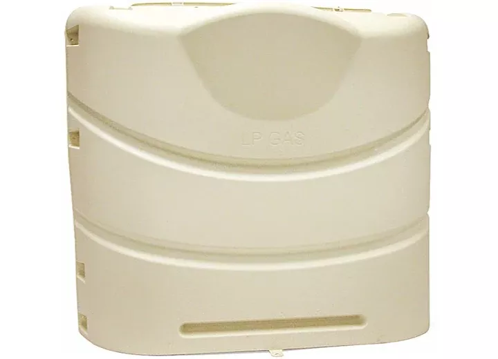Camco Heavy Duty Propane Tank Cover - Colonial White• 40532